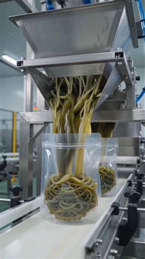 How Kelp Noodles Are Made | Amazing Seaweed Factory Process 🌊🍜 #shorts #viralshorts #food #trending