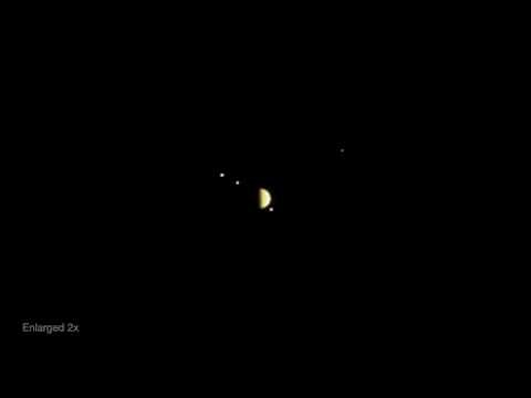 Jupiter Moons' Orbital Dance Captured By Juno | Time-Lapse Video