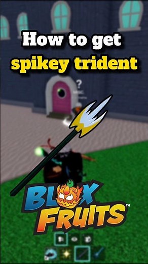 How to get spikey trident in Blox fruit #roblox #bloxfruits #america #american #usa #usalifestyles