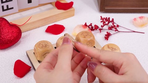 Pawzity Couples Dice - Couples Gifts for Him and Her, Boyfriend and Girlfriend - Anniversary, Birthday, Valentine Gifts for Him Her - Romantic Dating Night Decision - Funny Wooden Dating Night Dice