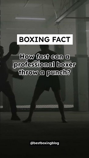 How Fast Are Elite Boxers? Unveiling The Speed