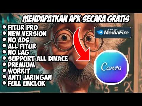 Download CANVA mod apk versi new update
