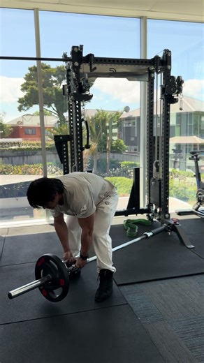 Add a single attachment and a barbell, and unlock full free-weight training from home.