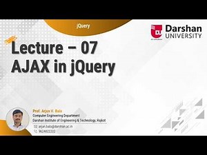 jQuery Part 07 | AJAX in jQuery | Complete Beginner Tutorial | Final Episode