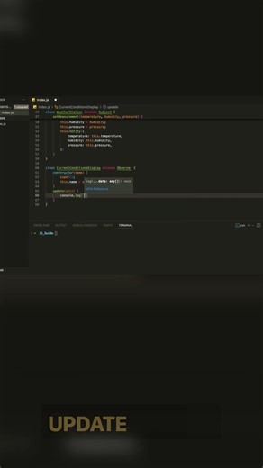 Observer Design Pattern in 10 Minutes From Scratch - Part 12 #shorts #pattern #trends #2026 #design