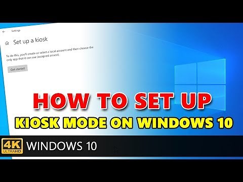 How to set up Kiosk Mode on Windows 10 (how to run only one app on Windows 10).