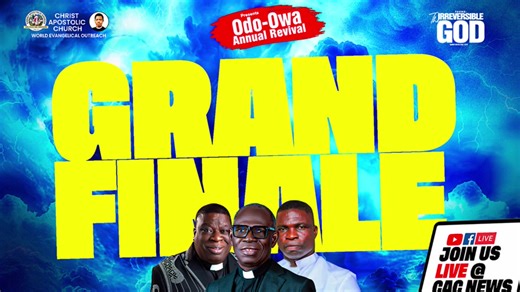 ODO-OWA ANNUAL REVIVAL 2026 || GRAND FINALE || THE IRREVERSIBLE GOD 📅 February 23rd – 28th, 2026 📍 Babalola Mountain, Odo-Owa, Kwara State, Nigeria #odoowaannualrevival #OdoOwa #CACNews | CAC News