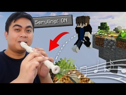 I Play Minecraft With a Flute! 🎵🎶
