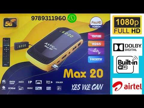 Aster MAX 20 Receiver Full HD FOREVER