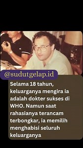 Jean-Claude Romand: Sang Penentang yang Terperangkap dalam Labirin Kebohongan. Semuanya bermula dari satu ujian kedokteran yang ia lewatkan karena depresi. Alih-alih jujur, Jean-Claude Romand memilih berbohong. Kebohongan itu bergulir menjadi bola salju yang tak terbendung selama hampir dua dekade. Setiap pagi, ia berpura-pura berangkat ke kantor bergengsi WHO di Jenewa, padahal ia hanya menghabiskan hari-harinya di tempat parkir atau kedai kopi, membaca jurnal medis agar bisa terus bersandiwara