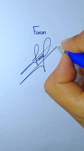 Unique Faran Name Signature Styles for a Distinctive Touch