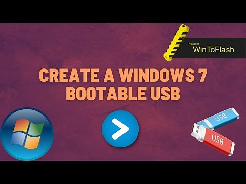 How to create a Windows 7 Bootable USB | Level 1
