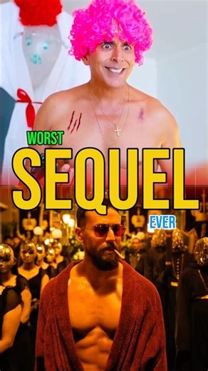 Worst Movie Sequel 😨 #shorts #housefull5 #baaghi4