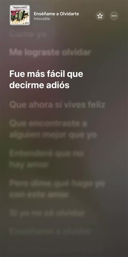 Intocable - Enséñame a Olvidar (Letra y Canción)