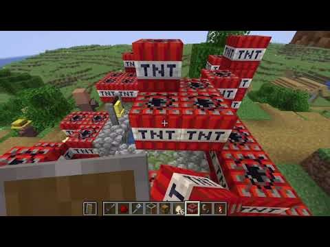 ALL TNT FOR BLAST IN MINECRAFT JAVAEDSION #2