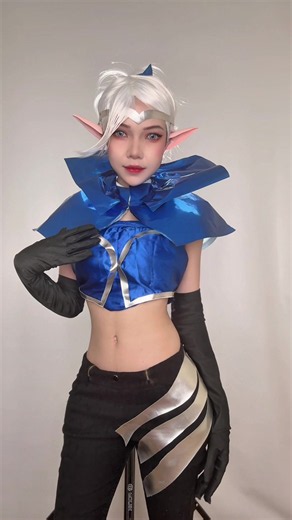 Jangan marah-marah dong gais🥹 #cyablonde #behindthescenes #cosplay #miyamlbb