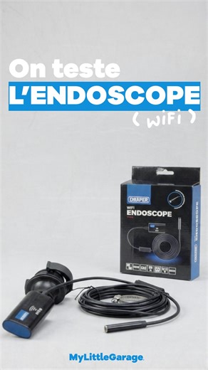 Mylittlegarage.fr on Instagram: "🔍 Inspectez l’invisible, sans démonter. L’endoscope Wi-Fi Draper Tools vous permet de visualiser facilement les zones difficiles d’accès de votre moteur ou de vos pièces mécaniques, directement sur votre smartphone ou votre tablette. ✔️ Caméra étanche ✔️ 6 LED réglables pour une visibilité optimale ✔️ Câble flexible et semi-rigide ✔️ Connexion Wi-Fi en temps réel ✔️ Compatible Android & iOS 👉 Disponible dès maintenant sur mylittlegarage.fr"