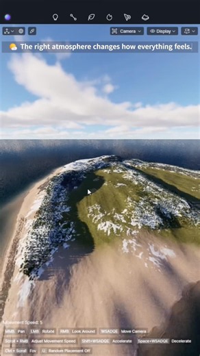 D5 Render - Terrain & Ocean