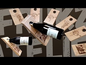 I make custom balanced bottle holders