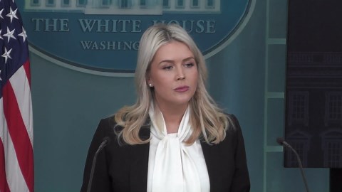 Press Secretary says 'we don't target civilians' when asked if girls' school was bombed by US