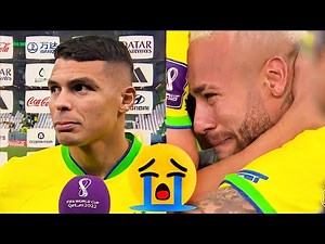NEYMAR BREAKS IN CRY AND THIAGO SILVA SAYS GOODBYE TO THE NATIONAL TEAM! SEE WHAT THEY SAID AFTER...