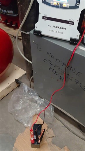 Starter and Reflow charging machine and Battery charger testing before delivery to client site.