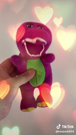 Barney the Big Purple Dinosaur Sings 'I Love You'