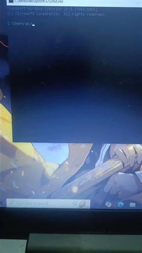 Show a person dancing using the cmd command #technology #windows #minivlog #trending #viralvideo