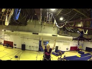 Shoot Through Ladder: Gravity Defying Circus Act Go Pro Video