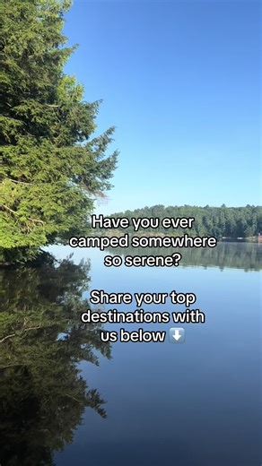 Share your most serene camping spots with us below ⬇️ We want all the gems! #aussietraveller #australiancampingdestinations #camping #fyp #topdestinations