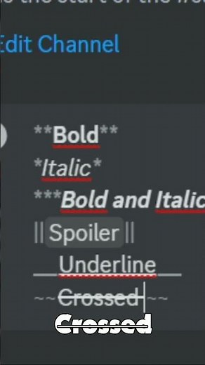 Every Text Style On Discord!