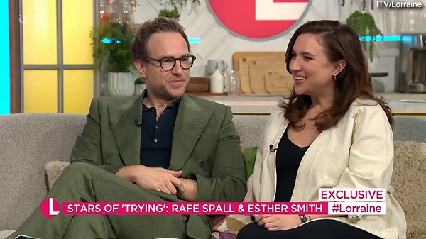 Rafe Spall and Esther Smith reveal they are expecting their first child