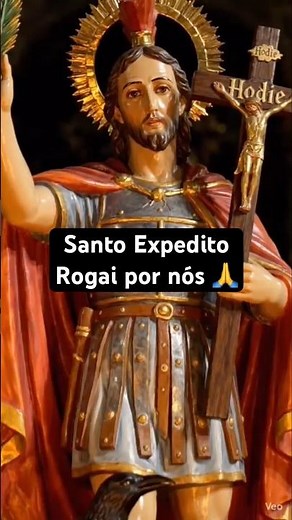 1 minute with Saint Expedite ⚡ Powerful prayer for today #saintexpedite #expedite #prayer #sainto...