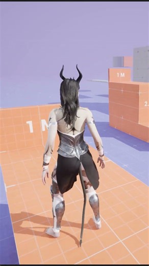 PREVIEW - Fantasy Demon Girl - GAME READY 3D Character