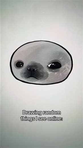 Drawing random things I see online: