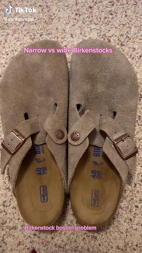 Birkenstock Boston: Choosing Between Narrow and Wide Fit