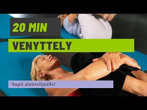 20 min venyttely aloittelijoille | helpot venytykset koko vartalolle |