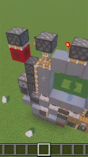 worlds smalest 3x3 redstone door *bedrock only!!!
