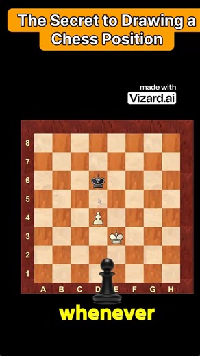 This Simple Trick SAVES the Game 😳 #chess #chessendgames