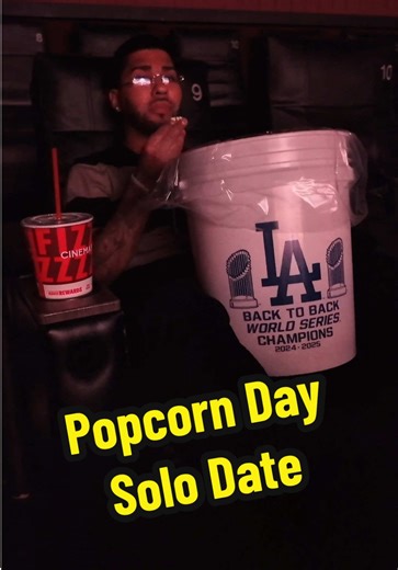 National Popcorn Day: Enjoying Solo Movie Dates