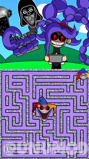 Sprunki TRANSFORM Maze Challenge: Can SCP 67 & 61 Defeat Lily Poppy Playtime Chapter 5 Prototype