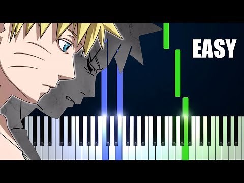 Naruto Shippuden OST - Loneliness - EASY Piano tutorial