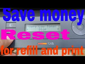 How to Reset toner cartridge very low Stop print copy HP Laser MFP 135 137 138 133 Save money by