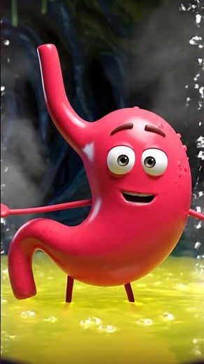 Functions of the parts of the digestive system Explained #health #animation #motivation #funny