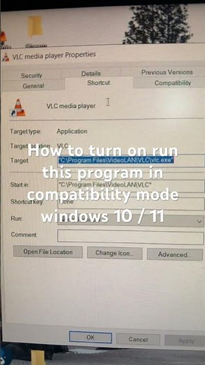 How to turn on run this program in compatibility mode windows 10 / 11