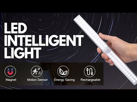 INTELLIGENT HUMAN INDUCTION LED LIGHT-UNBOXING AND REVIEW | DIY Petz
