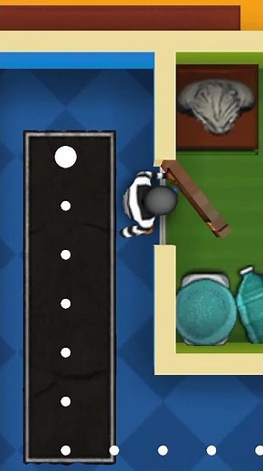 Robbery Bob Level 11 Shorts | Funny Stealth Gameplay 😂🎮