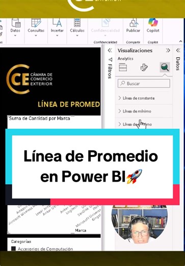 Incorporar Línea Promedio en Power BI: Tutorial