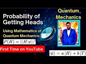 Calculate Probability using Quantum Mechanics ! Dirac Notation ! Question Everything ! Think Deeply