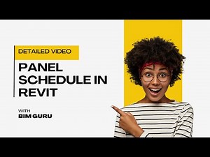 Panel Schedule in Revit || Detailed video || BIM Guru